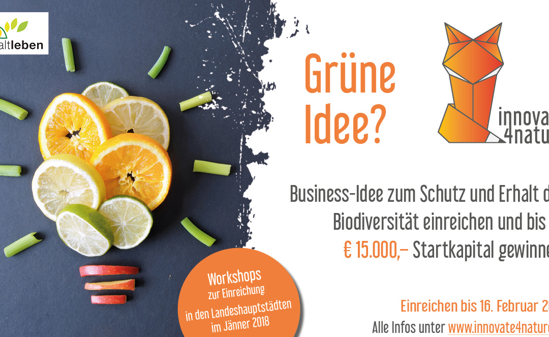 innovate4nature Wettbewerb