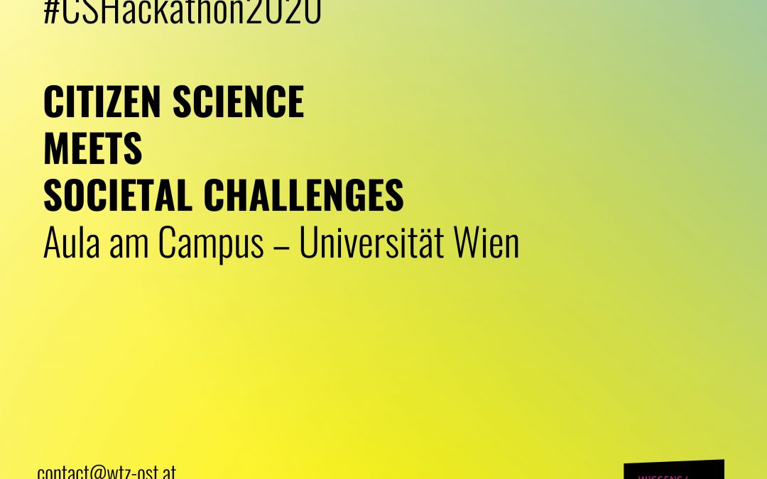 Welcome to Citizen Science meets Societal Challenges – Hackathon!